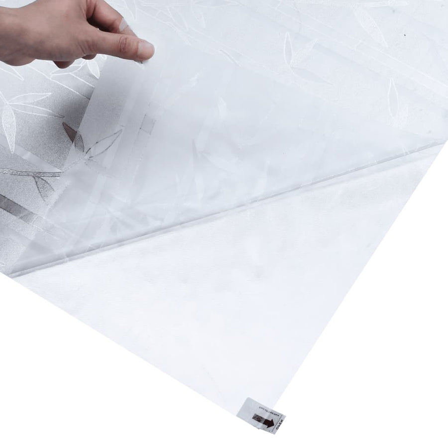 Raamfolie Patroon Mat Pvc 1 60 x 500 cm Bamboe