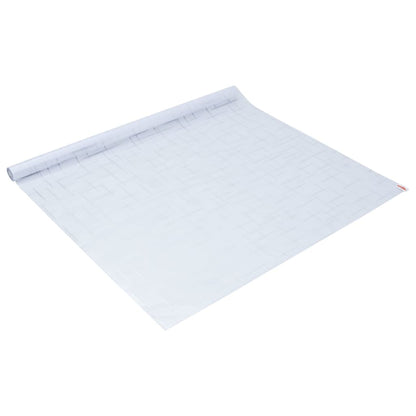 Raamfolie sterrenpatroon mat 45x500 cm PVC