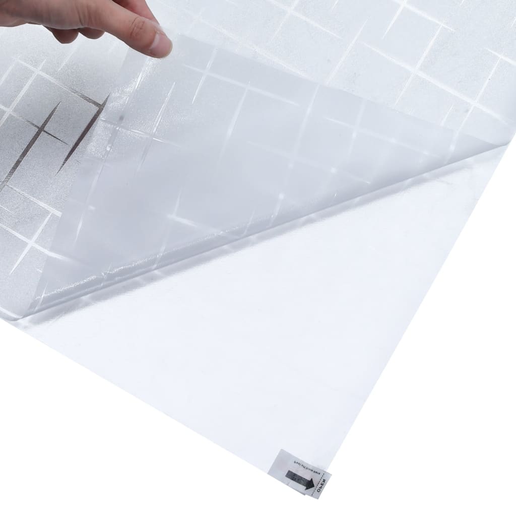 Raamfolie sterrenpatroon mat 45x500 cm PVC