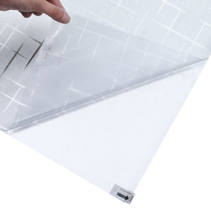 Raamfolie sterrenpatroon mat 45x500 cm PVC