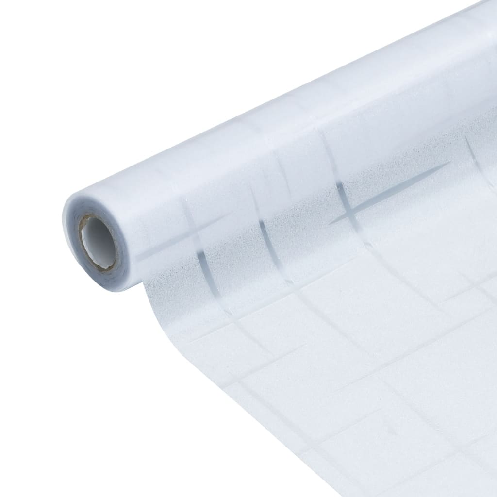 Raamfolie sterrenpatroon mat 45x500 cm PVC