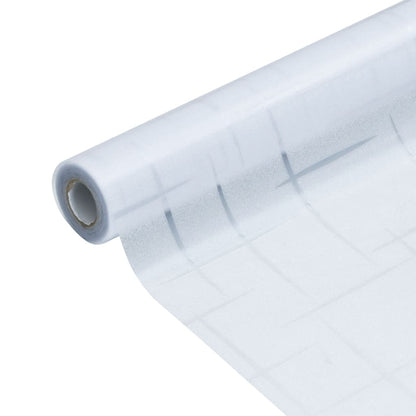 Raamfolie sterrenpatroon mat 45x500 cm PVC