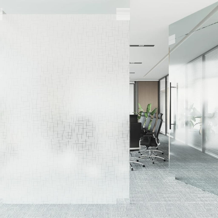 Raamfolie sterrenpatroon mat 60x500 cm PVC