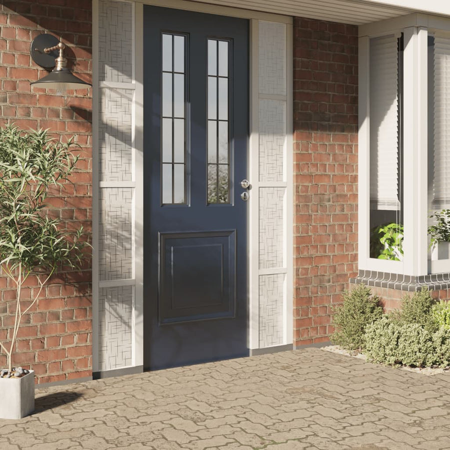 Raamfolie sterrenpatroon mat 90x500 cm PVC