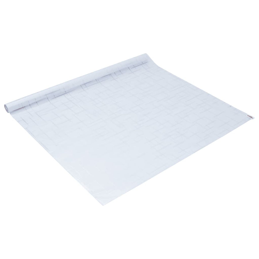 Raamfolie sterrenpatroon mat 90x500 cm PVC