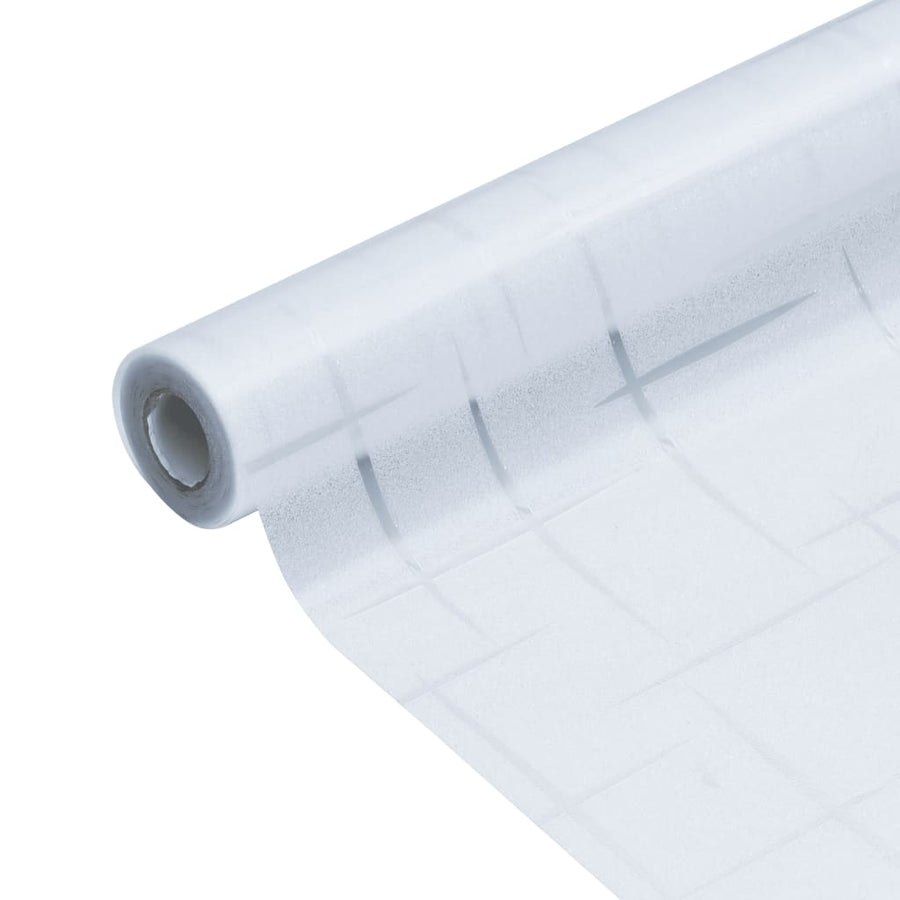 Raamfolie sterrenpatroon mat 90x500 cm PVC
