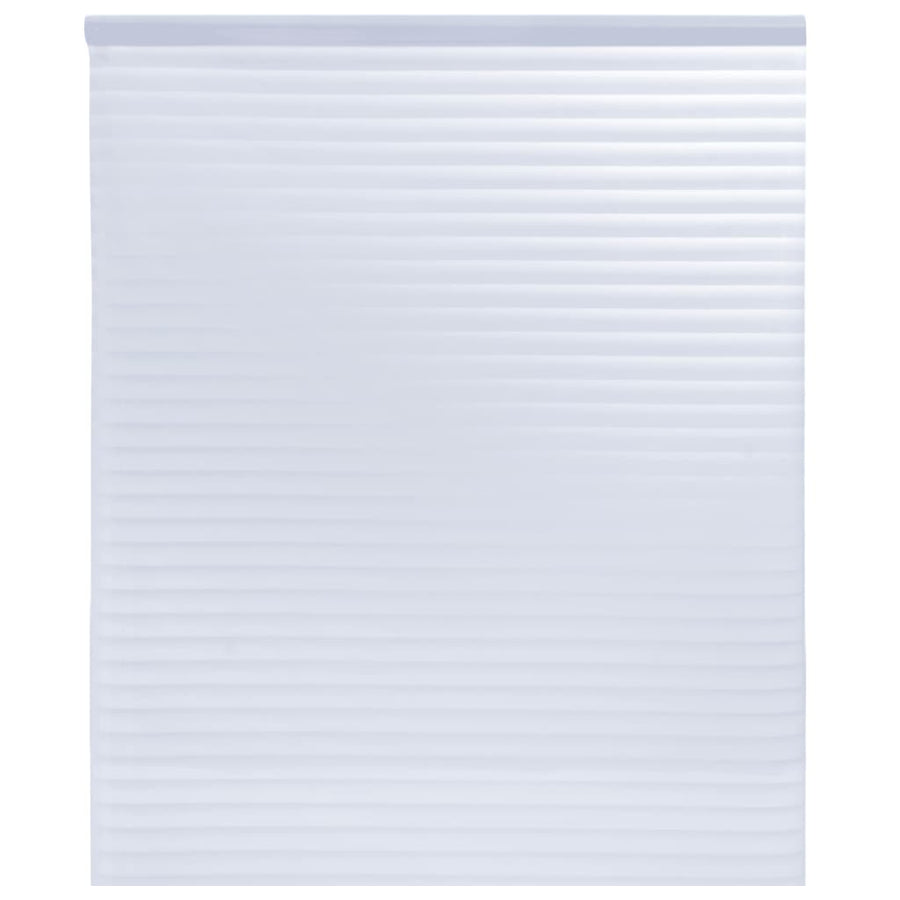 Raamfolie strepenpatroon mat 45x500 cm PVC