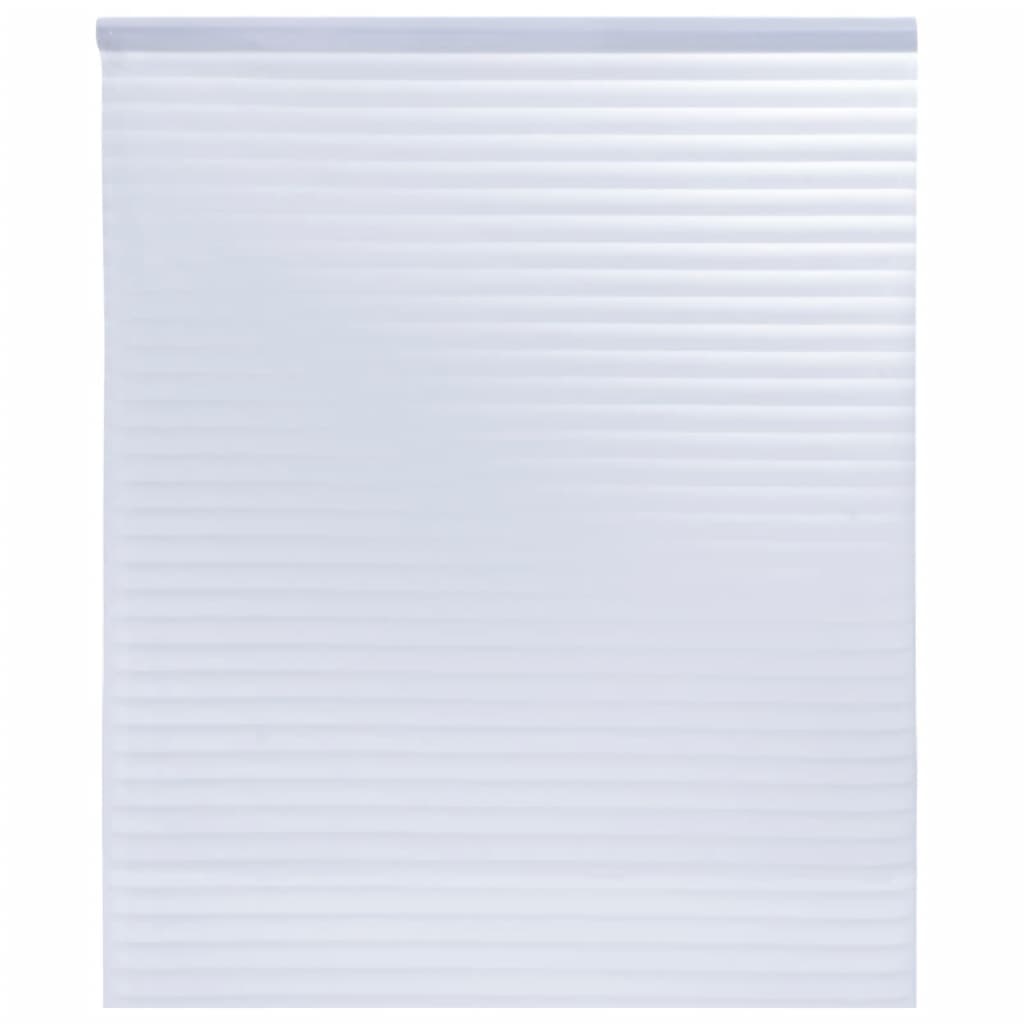 Raamfolie strepenpatroon mat 60x500 cm PVC