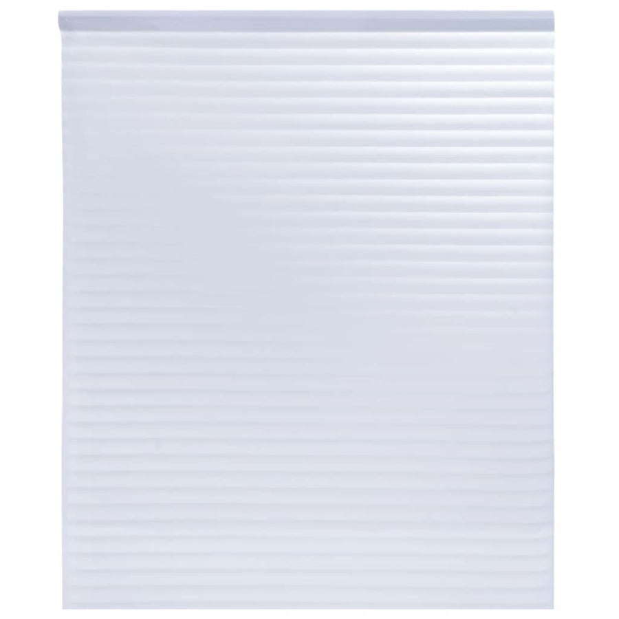 Raamfolie strepenpatroon mat 60x500 cm PVC