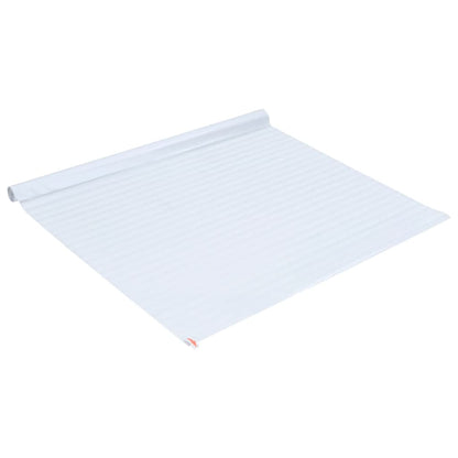 Raamfolie strepenpatroon mat 60x500 cm PVC