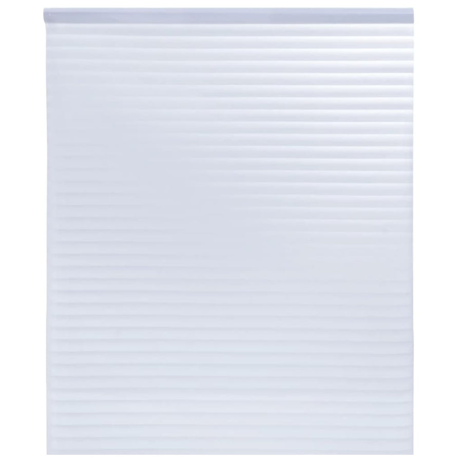 Raamfolie strepenpatroon mat 90x500 cm PVC