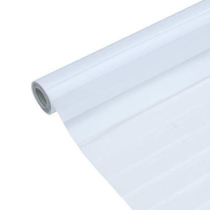 Raamfolie strepenpatroon mat 90x500 cm PVC
