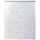 Raamfolie 90x500 cm bloemenpatroon mat PVC