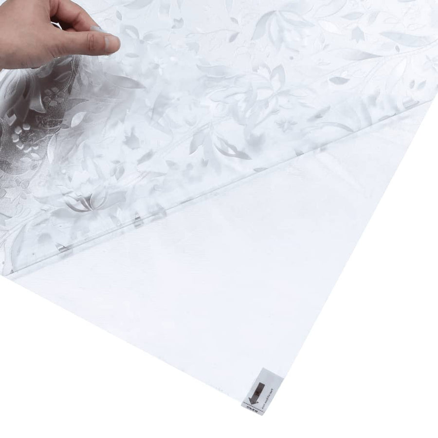 Raamfolie Bloemenpatroon Mat Pvc 1 90 x 500 cm Gebloemd