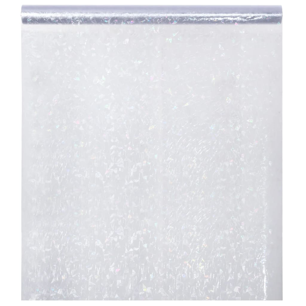 Raamfolie 3D Regenboogpatroon Mat 90X2000 Cm Pvc