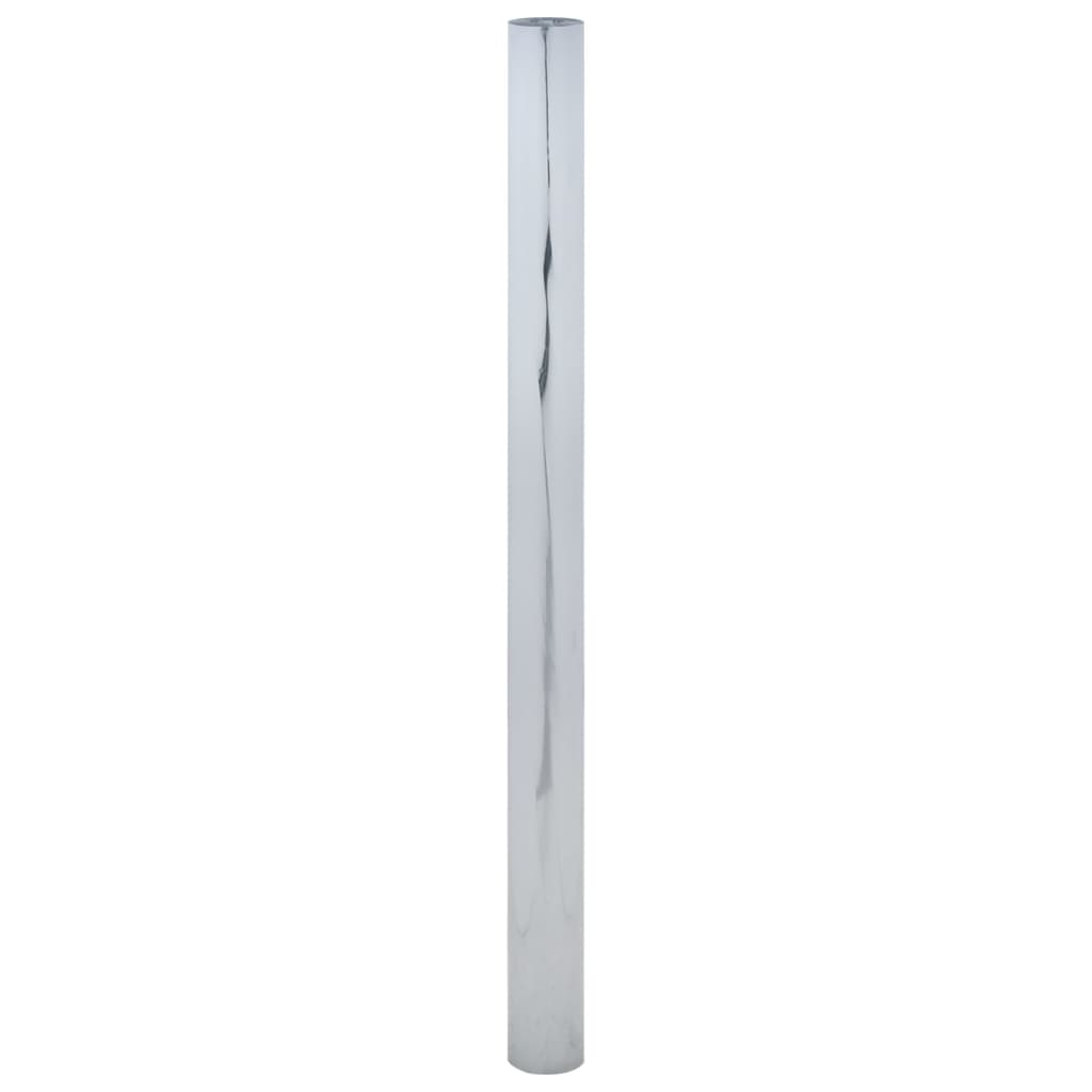 Zonnefolie Statisch Reflecterend Pvc Zilverkleurig 1 60 x 2000 cm