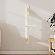Kattenmeubel wandmontage 85.5 cm crèmekleurig