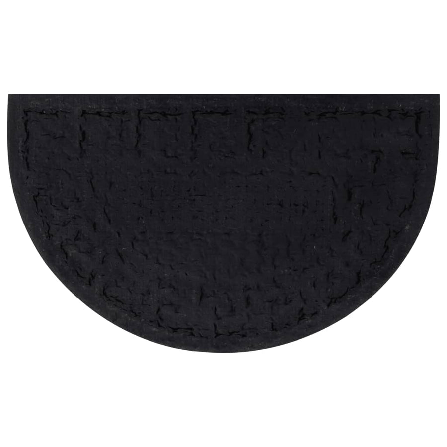 Deurmat Halfrond 45X75 Cm Rubber En Kokosvezel