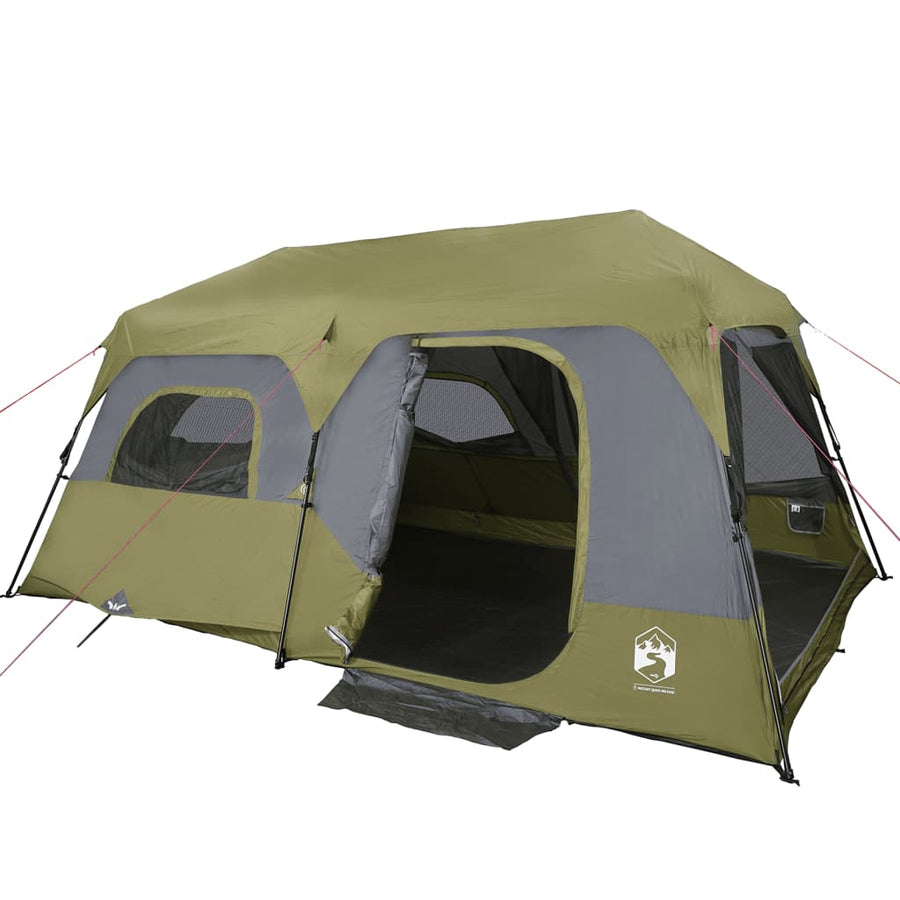 Tent 9-persoons 441x288x217 cm groen