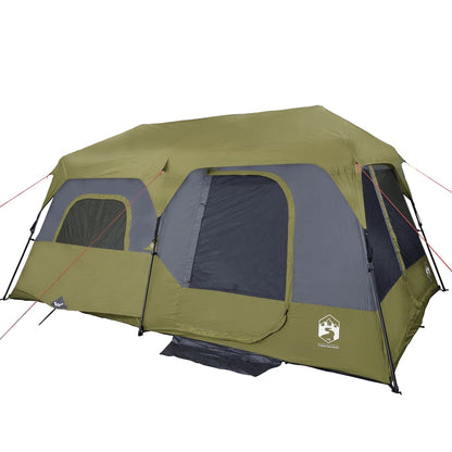 Tent 9-persoons 441x288x217 cm groen