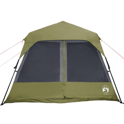 Tent 9-persoons 441x288x217 cm groen