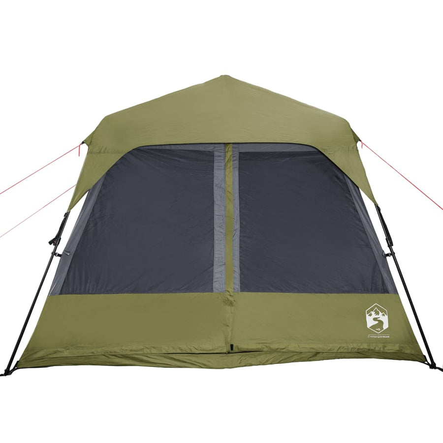 Tent 9-persoons 441x288x217 cm groen
