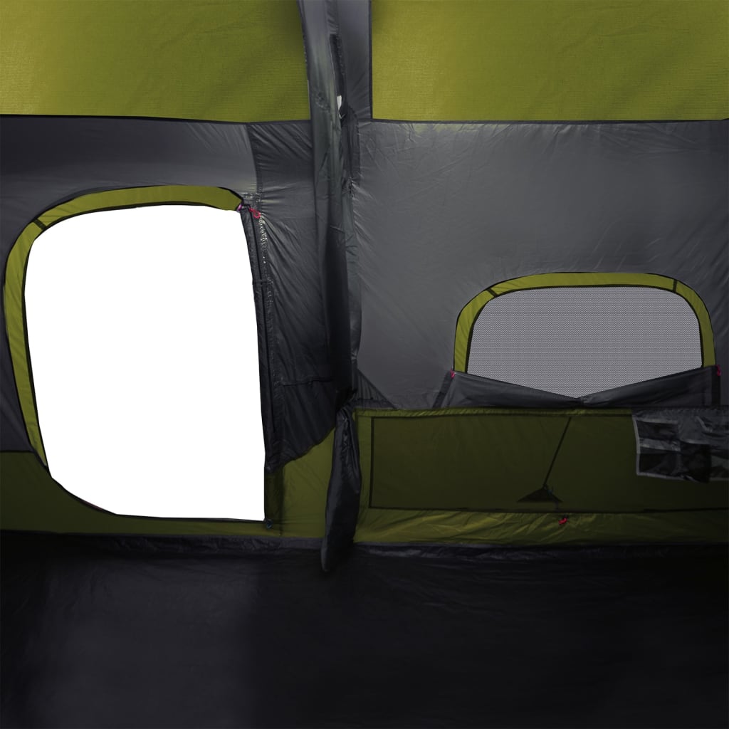 Tent 9-persoons 441x288x217 cm groen