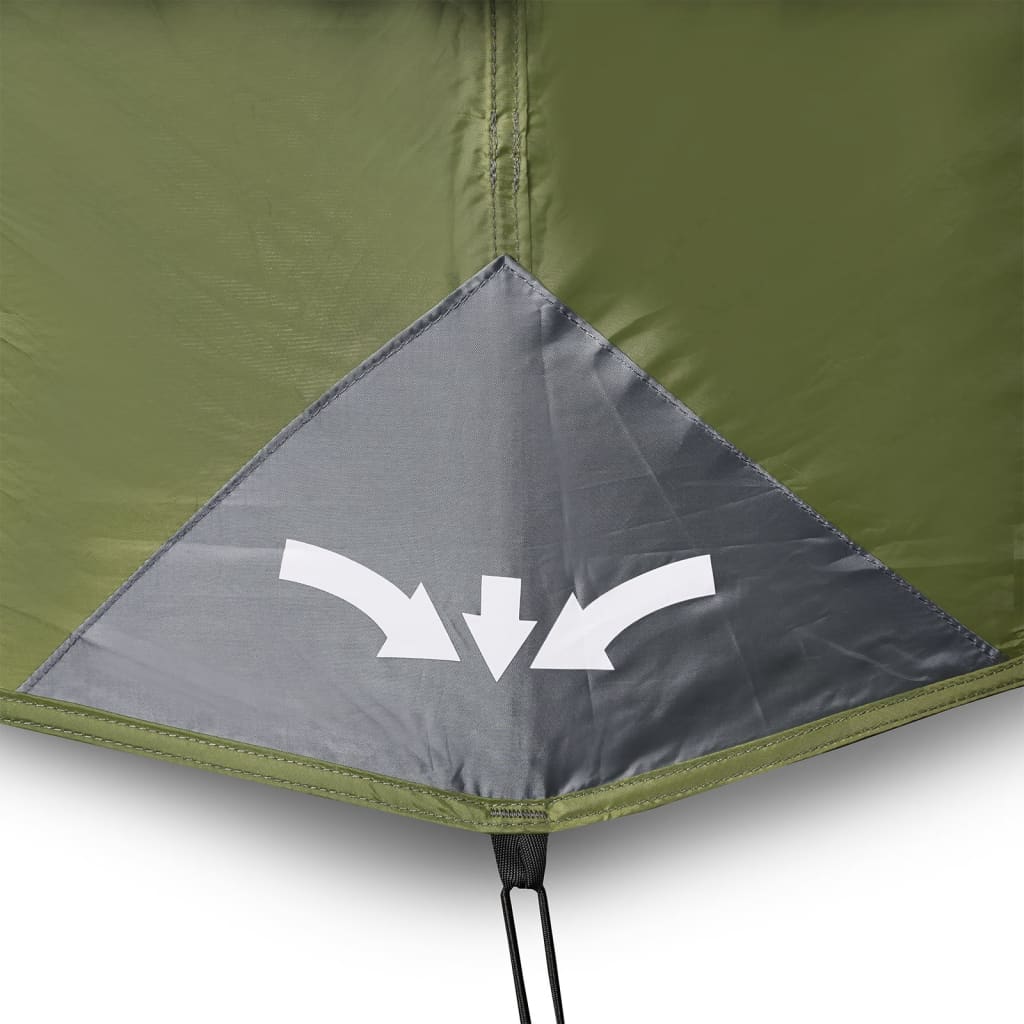 Tent 9-persoons 441x288x217 cm groen