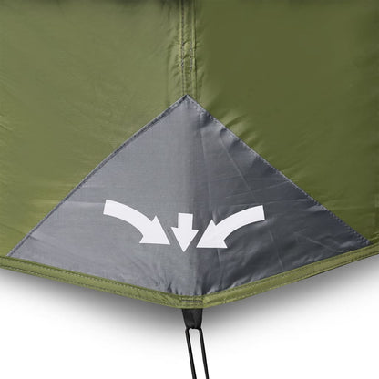 Tent 9-persoons 441x288x217 cm groen