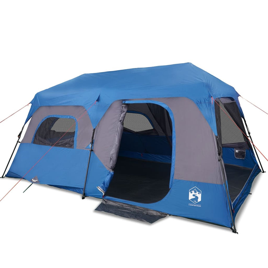 Tent 9-persoons 441x288x217 cm blauw