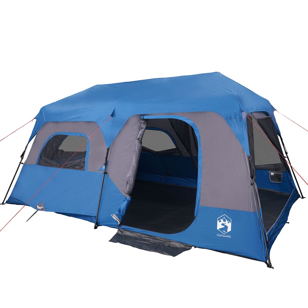 Tent 9-persoons 441x288x217 cm blauw