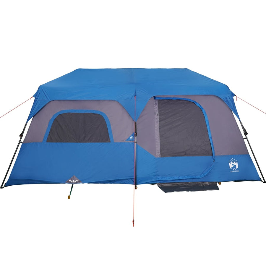 Tent 9-persoons 441x288x217 cm blauw