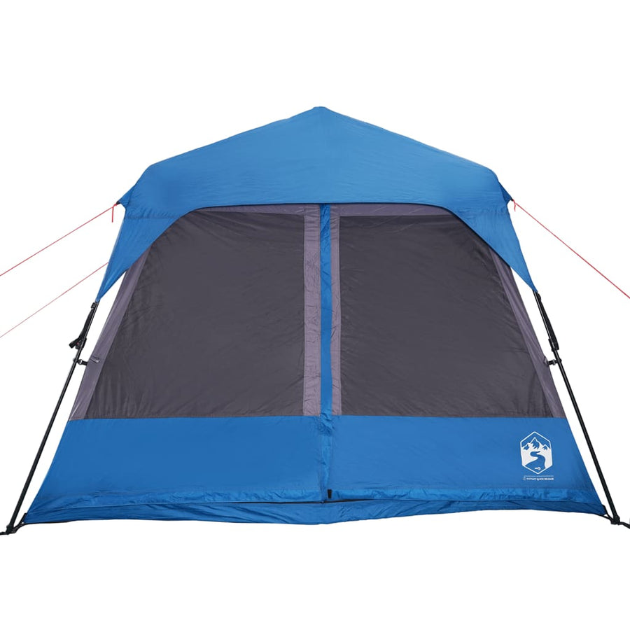 Tent 9-persoons 441x288x217 cm blauw