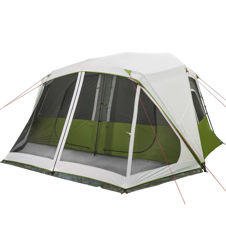 Tent met LED 443x437x229 cm lichtgroen