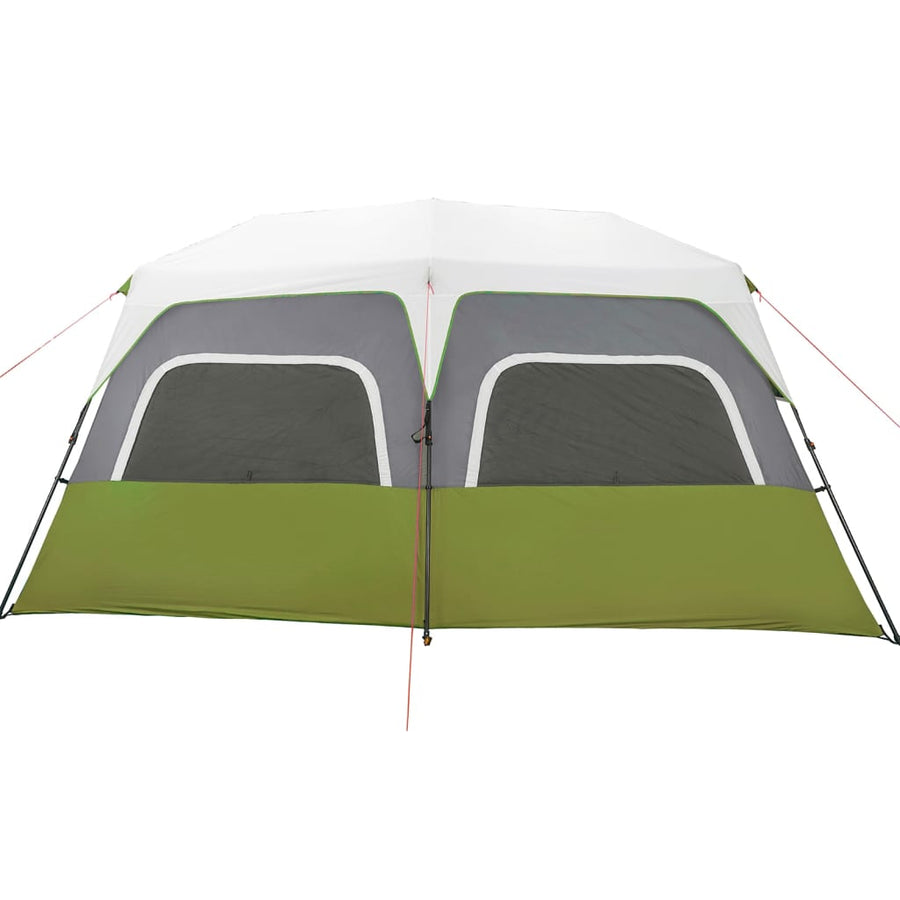 Tent met LED 443x437x229 cm lichtgroen