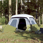 Tent 6-persoons lichtgroen LED 344x282x212 cm
