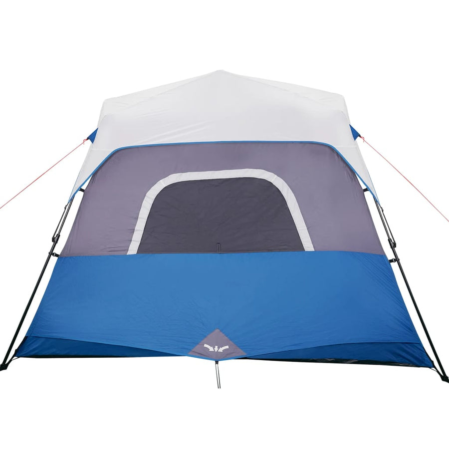 Tent met LED 344x282x212 cm lichtblauw