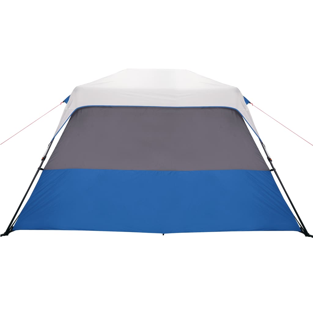 Tent met LED 344x282x212 cm lichtblauw