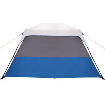 Tent met LED 344x282x212 cm lichtblauw
