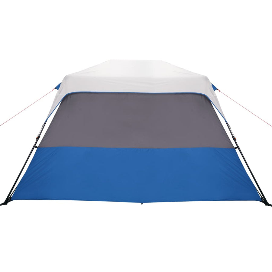 Tent met LED 344x282x212 cm lichtblauw