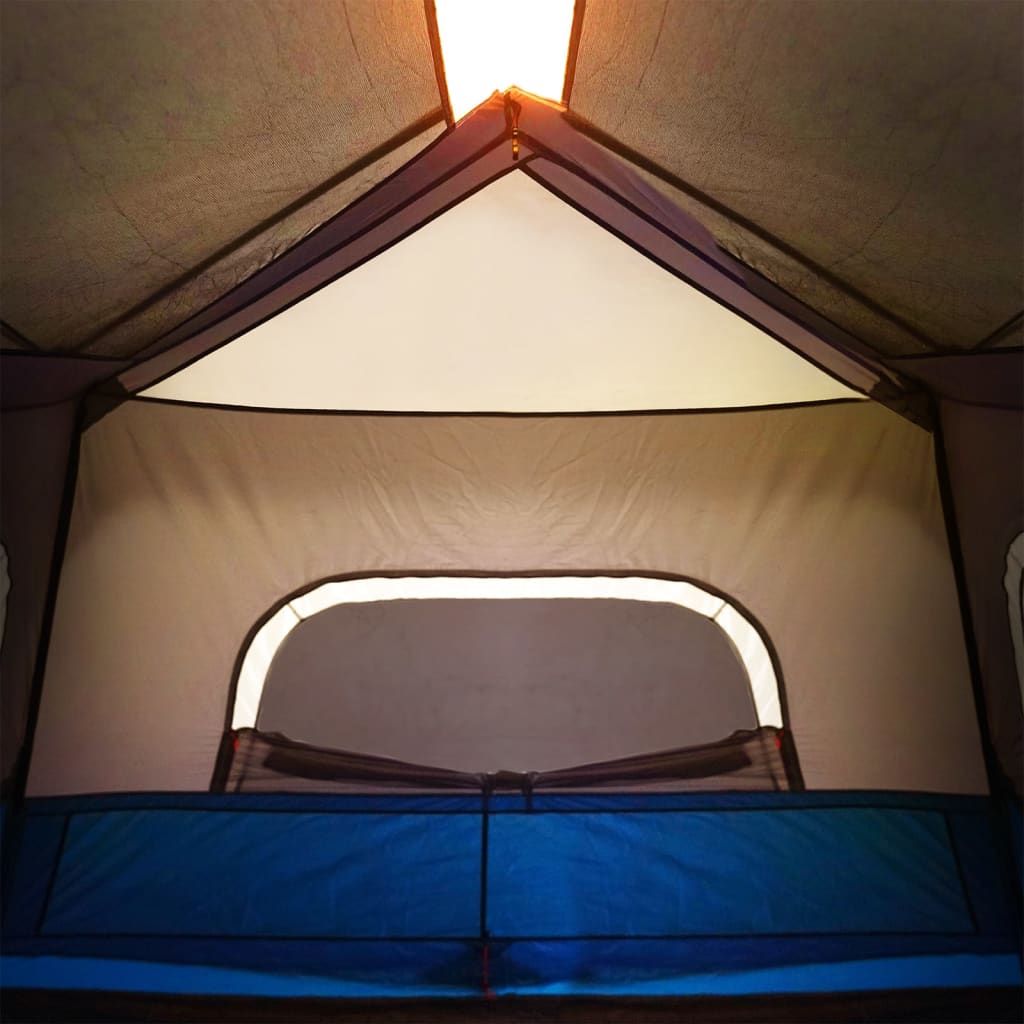 Tent met LED 344x282x212 cm lichtblauw