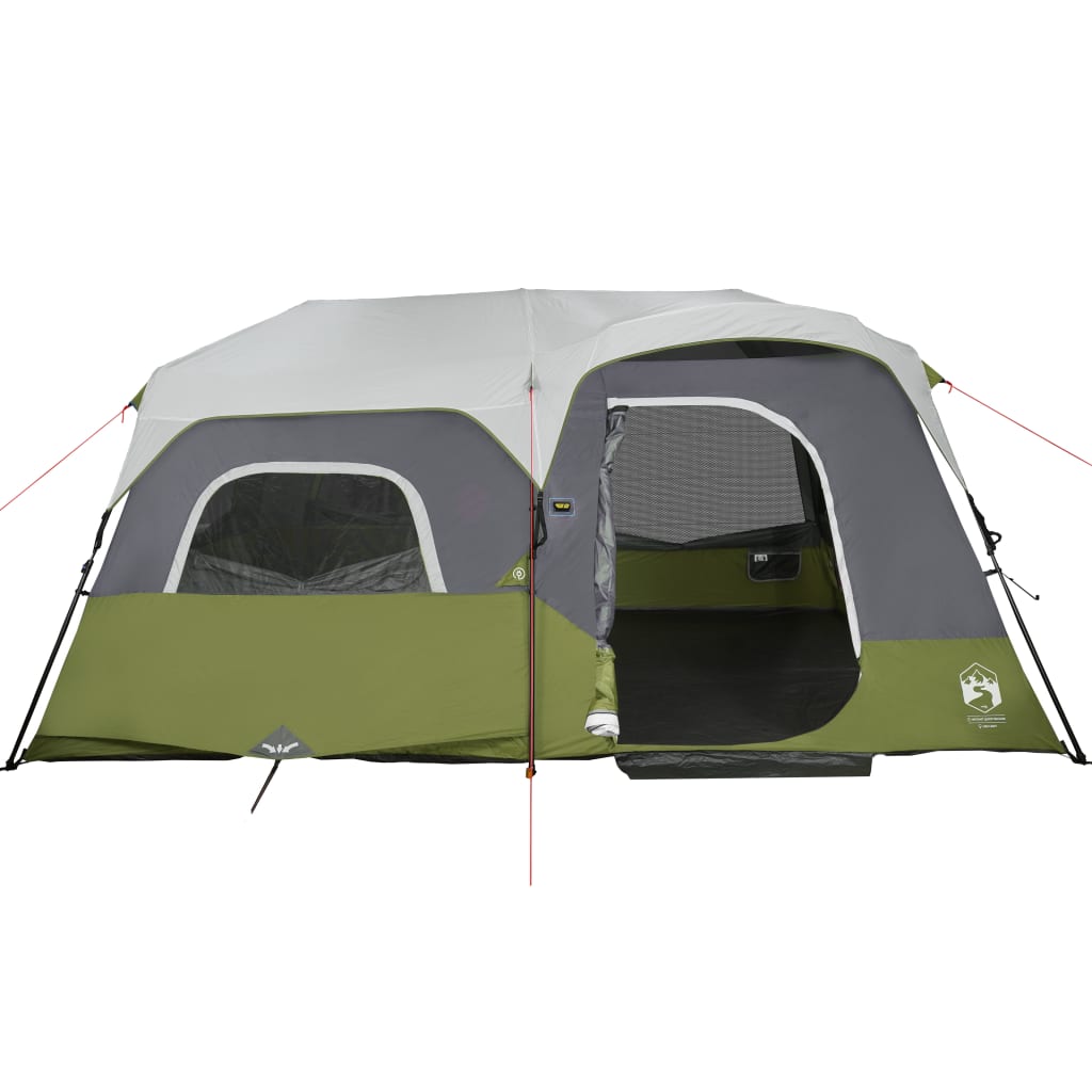 Tent met LED 441x288x217 cm lichtgroen
