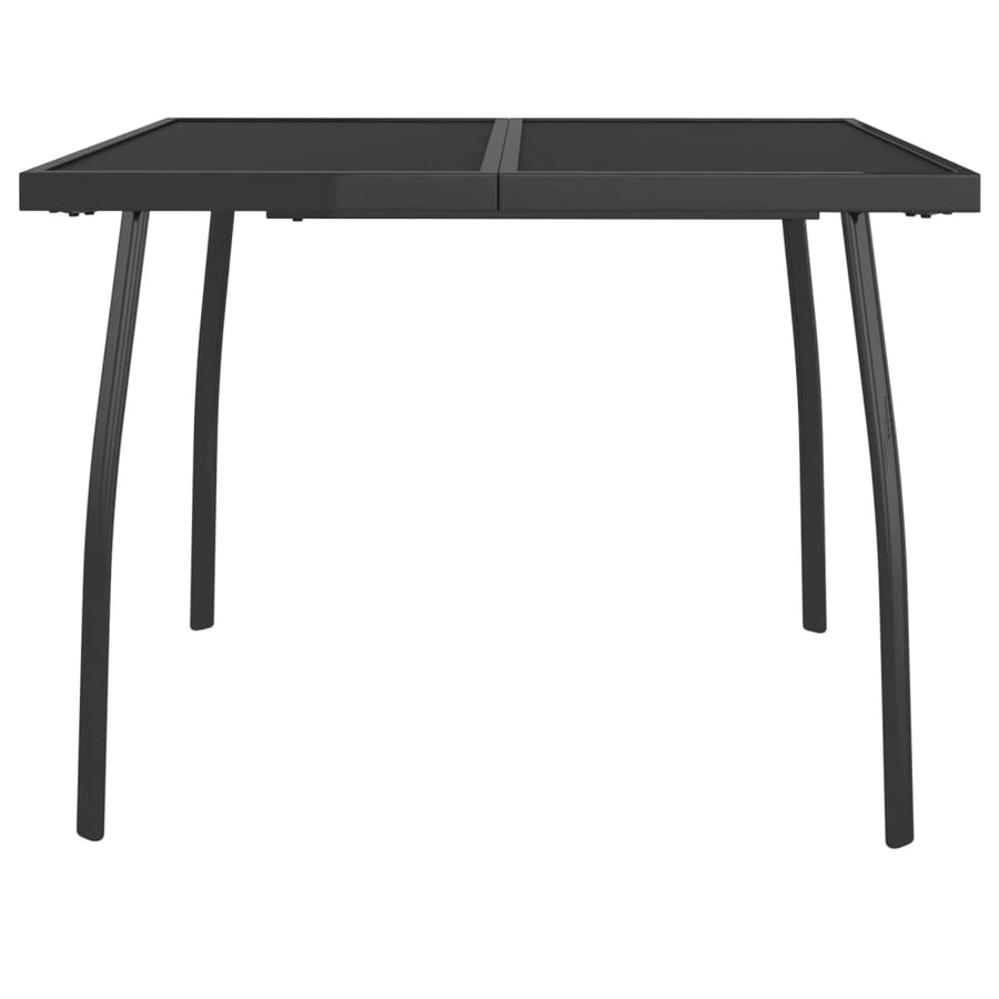 -Delige Tuinset Metaalgaas Antracietkleurig 5 100 cm tafellengte