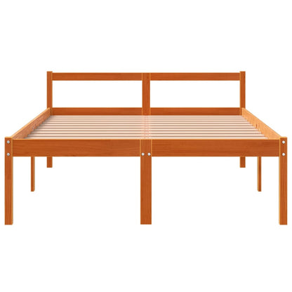 Seniorenbed Massief Grenenhout Wasbruin 120X190 Cm