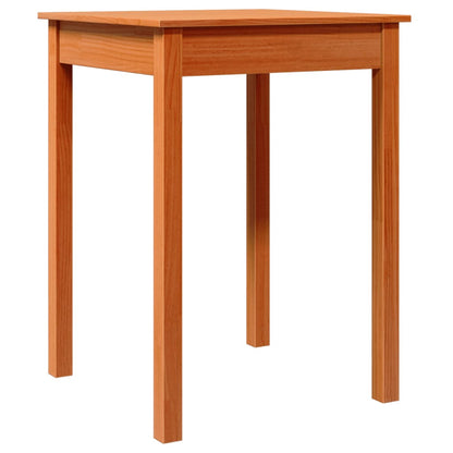 Wandtafel 55X55X75 Cm Massief Grenenhout Was Bruin 55 cm
