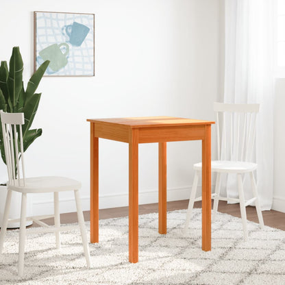 Wandtafel 55X55X75 Cm Massief Grenenhout Was Bruin 55 cm