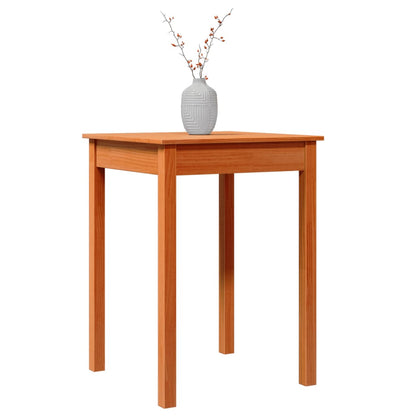 Wandtafel 55X55X75 Cm Massief Grenenhout Was Bruin 55 cm
