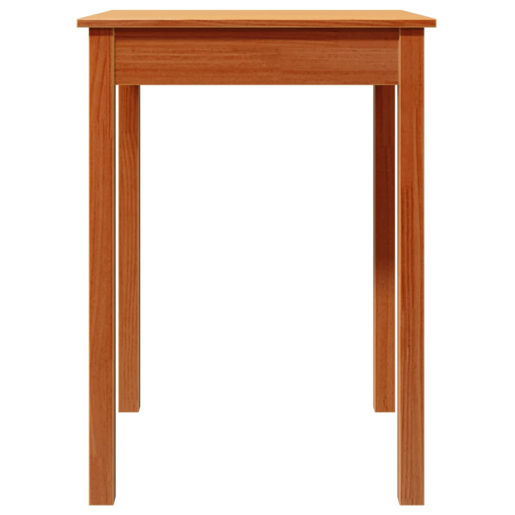 Wandtafel 55X55X75 Cm Massief Grenenhout Was Bruin 55 cm