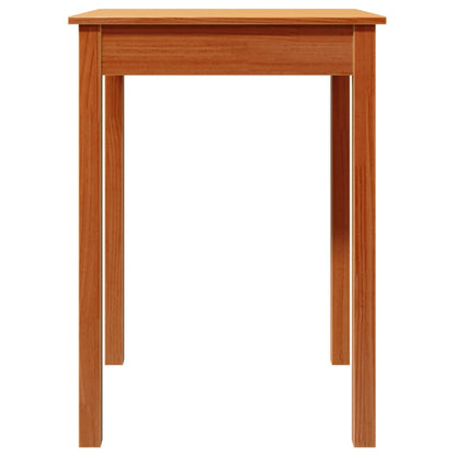 Wandtafel 55X55X75 Cm Massief Grenenhout Was Bruin 55 cm