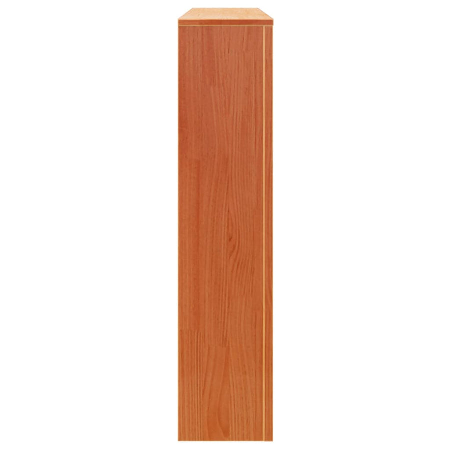 Radiatorombouw 108,5x19x84 cm massief grenenhout wasbruin